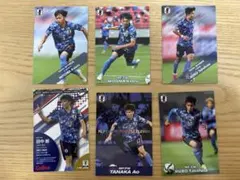 日本代表選手カード 6枚セット