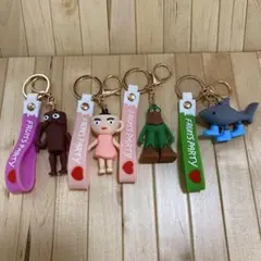 AIモンスターラバーキーホルダー　イタリアンブレインロット　キーホルダー　4種