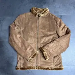 NYLAUS 0125 アウター ジャケット ブラウン ボア 裏起毛 冬服