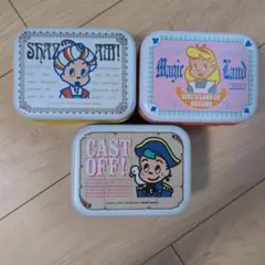 オサムグッズ 2段式缶ケース 3個セット 赤.青.黄色　コンプリートのサムネイル