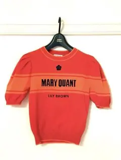 LILY BROWN × MARY QUANT 半袖ニット