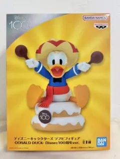 Disney100 ディズニー ソフビフィギュア ドナルドダックのサムネイル