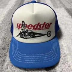 HYSTERIC GLAMOUR SPEEDSTER 青メッシュキャップ