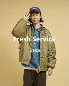 【Fresh Service】 HEAVY NYLON DECK JACKET