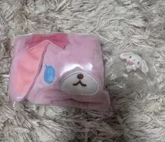 シュガバニ ふわふわ巾着 シュガーバニーズ めじるし ももうさ しろうさ