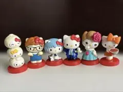 ハローキティ コラボレーション チョコエッグ フィギュア6体セット Furuta