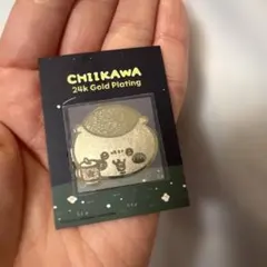 ちいかわ 韓国 24k ゴールド ステッカー くりまんじゅう