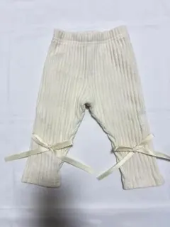 【韓国子供服】Aosta ベビー用リブ編みレギンス S 70cm