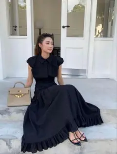 BirthdayBash JACQUARD HEPBURN DRESS - メルカリ