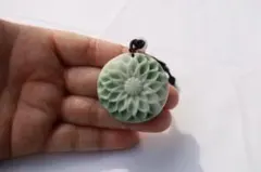 ミャンマー翡翠ペンダントトップひすいヒスイ硬玉ジェダイトMJ2410170002