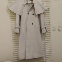 NICE CLAUP ケープスタイルロングコート