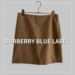 【BURBERRY BLUE LABEL】タイト ミニスカート ベージュ38