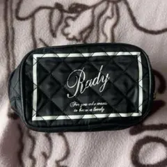 rady ブラック ポーチ