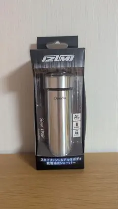 IZUMI イズミ回転式電気シェーバー IZD-C289 シルバーキムタク愛用