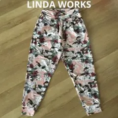 Linda Works 花柄ヨガウェアセットアップ M - メルカリ