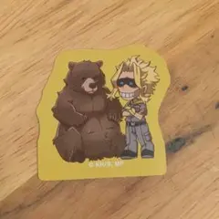 僕のヒーローアカデミア　オールマイト　東武動物公園　フレークシール