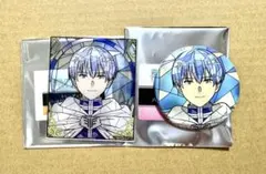 葬送のフリーレン　Aure Glass アクリルカード　缶バッジ　ヒンメル