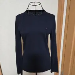 ゆ*ゆ様 トミーヒルフィガー　長袖Tシャツ　XS　ネイビー