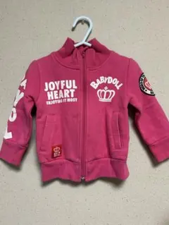 BABYDOLL ジップアップトレーナー 80cm