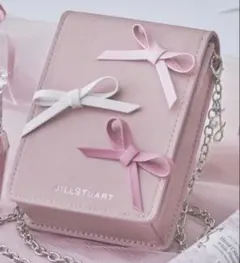 JILLSTUART ノベルティーリボンコスメポーチ