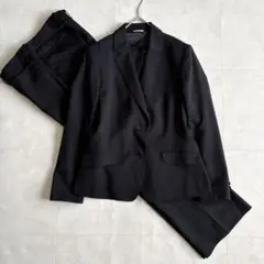 n-line Precious 3点セットスーツ 黒 17号 大きいサイズ