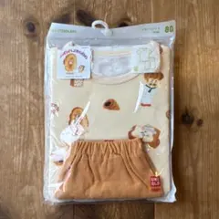 ユニクロ　半袖　パジャマ 80 パンどろぼう