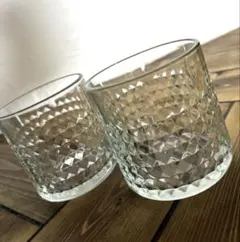IKEA ガラス コップ グラス ロックグラス 2個セット