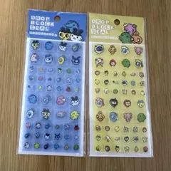 たまごっち　ドロップブロックシール　タイルみたいなシール