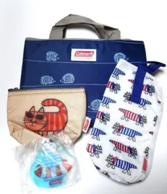 【未使用品】リサ・ラーソン✕コールマン おでかけ保冷4点セット１月末迄の出品
