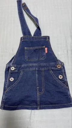 デニム サロペット 80