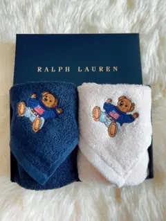 ラルフローレン ポロベア 大判 厚手 ウォッシュタオル