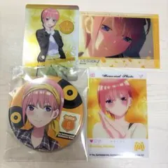 五等分の花嫁 中野一花 いちか 缶バッチ トレカ トレーディングカード セット