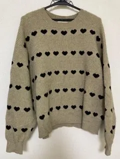 FREAK'S STORE ラインハート柄ニット