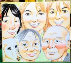 マンガ風★似顔絵オーダー 記念日 誕生日　結婚祝い　プレゼント　ハンドメイド