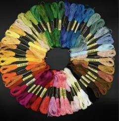 【新品・未使用】刺繍糸 50本セット（50色）