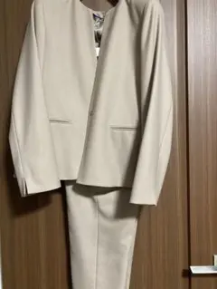 ノーカラージャケット セットアップ　ジュンコシマダ　美品　AOKIのサムネイル