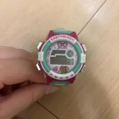 ジャンク品　EARTHMAGIC アースマジック デジタル 腕時計 女の子