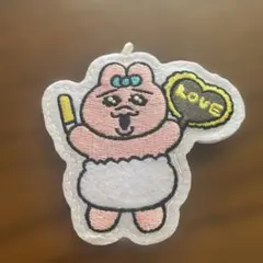 おぱんちゅうさぎ　ワッペンバッジ