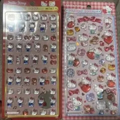 サンリオ　ハローキティ　ボンボンドロップシール