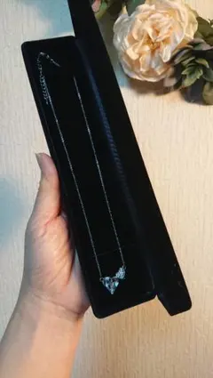 ダブルハートのネックレス
