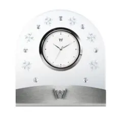 ウエッジウッド　プシュケ　クリア　クロック　交換用電池付き