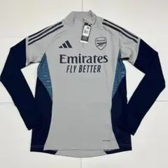 adidas アーセナル 長袖トレーニングトップ Sサイズ ハーフジップ