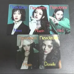 NewJeans/ver.DANIELLE「ホログラム入りレアカード」限定特典◎ K-POP グッズ NewJeans ニュージーンズ トレカ 風 フォトカード メール