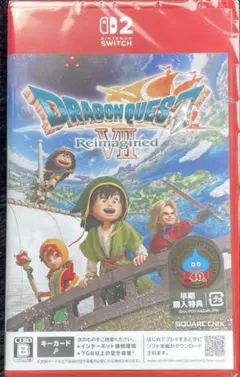 Switch2 ドラゴンクエスト7 Reimagined キーカード　新品未開封