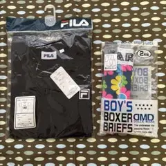 FILA キッズ Tシャツ 140cm & ボクサーブリーフのサムネイル