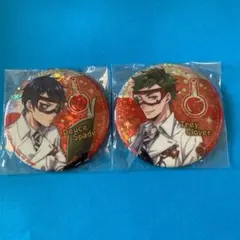 ツイステ namco 缶バッジ　デュース／トレイ