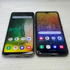 2台セット Galaxy A20 ◆ 3GB/32GB / SCV46 白黒 2台セット Galaxy A20 ◇ 3GB/32GB / SCV46 赤黒 - メルカリ