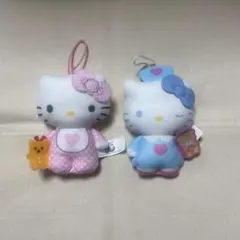マクドナルド ハッピーセット ハローキティ 50周年 ぬいぐるみ キーホルダー