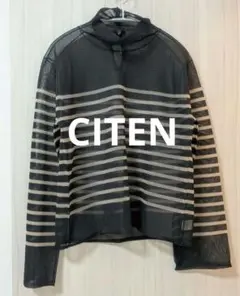 シテン　CITEN シアーパネルボーダープルオーバーのサムネイル