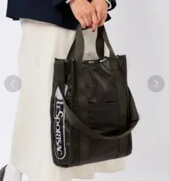 訳あり　レスポートサック　ブラックナイロンリュック　大草直子さんコラボ スタイリスト大草直子が愛用する【レスポートサック】の